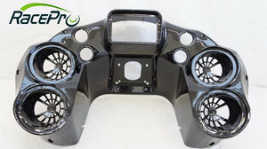 RACEPRO मोटरसाइकिल 4*6.5 "स्पीकर फली एबीएस इंजेक्शन भीतरी हार्ले रोड ग्लाइड FLTR 1998-2013 के लिए उपहार - Product Image 3