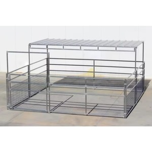 Panneaux de clôture en acier galvanisé robustes et personnalisables de haute qualité, étanches, pour la sécurité rurale des fermes, des bovins et des chevaux - Product Image 2