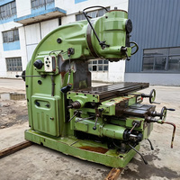 Fraiseuse verticale de haute précision et robuste d'occasion X5032 avec cône de broche ISO40 pour l'usine de fabrication métallique