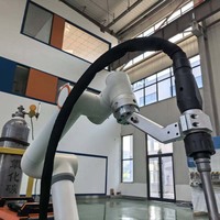 Robot de Soldadura Industrial sin Controlador, Programación Gratuita, Soldador Automático Multieje, Estructuras de Acero Pesado, Proyectos Metálicos, Motor de 3kW