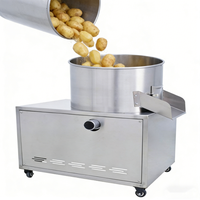 Éplucheuse de pommes de terre entièrement automatique professionnelle, éplucheuse de taro, éplucheuse de patates douces et de pommes de terre, mini éplucheuse de pommes de terre