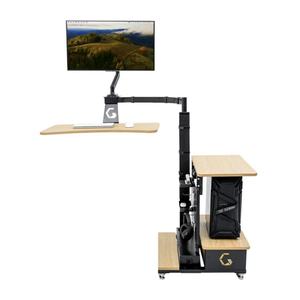 Escritorio Profesional para Gamers con Altura Ajustable y Soporte para Monitor, para Esports y Streaming - Product Image 5