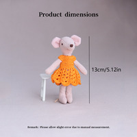 Paire de poupées en peluche pour Halloween, avec chapeau de sorcière, cape, combinaison en crochet, baguette magique, chaudron, citrouille, ornement décoratif, cadeau