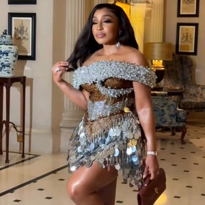 sachin and babi light blue dress Colie Sequin Fringe Mini Dress  Tadashi Shoji Official Online Boutique