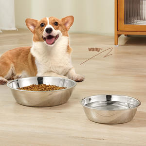 Preço barato Atacado Pet Food Water Bowl Cat Aço Inoxidável Dog Bowl - Product Image 3