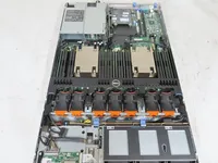 Serveur Dell PowerEdge R630 1U de Classe Entreprise, Édition Silencieuse, Système Barebone avec Support Double Processeur E5 V3/V4, Montage en Rack
