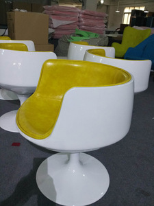 <span class=keywords><strong>Moda</strong></span> Nórdica 360 °   Silla Giratoria de Fibra de Vidrio para Sala de Estar - Product Image 2