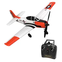 Volantex Avião de Controle Remoto RC T28, 4 Canais, Avião Pronto para Voar com Giroscópio, Brinquedos para Crianças, Presentes
