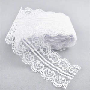 Diseño Personalizado 1 pulgada 2,5 cm ancho bordado poliéster guipur cinta de encaje ajuste - Product Image 6