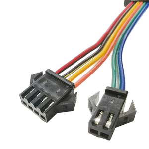 Özel JST SM konnektör fiş tel, <span class=keywords><strong>2</strong></span> 4 6 8 Pin SM2.54mm uzatma tel erkek ve dişi Terminal tel kablo adaptörü demeti - Product Image 1