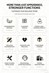 Экологичный винный шкаф-витрина, современный пристенный шкаф для гостиной со стеклянной дверцей, домашний буфет, кухонный шкаф - Product Image 5