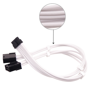 PC Cable trenzado para computadora RTX Graphics 3.0 Series 3070/3080/3080 ti / 3090/3090 ti 12p turn doble 8p 18AWG Cable de ext - Product Image 3