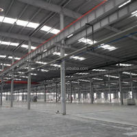 Estructura de Acero para Construcción de Almacenes y Talleres con Diseño Moderno