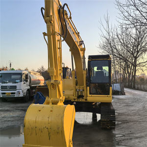 Pelles hydrauliques sur chenilles PC110-7 d'occasion japonaises d'origine Komatsu 11 tonnes PC110 110-8 pelleteuses à godets d'occasion - Product Image 3