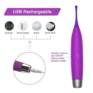 Stimulateur clitoridien vaginal et des mamelons à haute fréquence, orgasme rapide, mini vibromasseur, jouets sexuels pour femmes - Product Image 3
