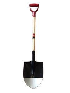 Недорогая промышленная лопата из утолщенной стали для фермы и сада с рукояткой - Product Image 3