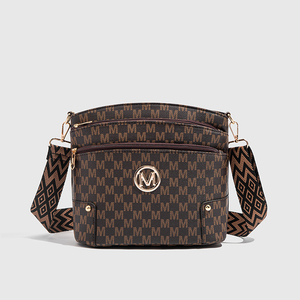 Nouvelles femmes sacs à bandoulière Triple poche zippée bandoulière femmes sacs à main et sacs à main en cuir de luxe concepteur dames sac à bandoulière - Product Image 1