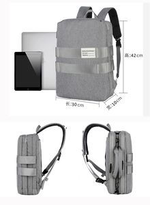 Custom Wholesale Backpack With Net and Usb Charging Port <b>15.6</b> <b>Inch</b> <b>Laptop</b> Sports <b>Bag</b> School Backpack for Men Backpack - Product Image 5