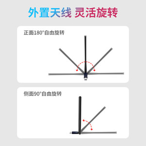 อะแดปเตอร์ไร้สาย MERCURY UX9H 900Mbps Wi-Fi 6 แบบดูอัลแบนด์ USB สำหรับเดสก์ท็อป - Product Image 3