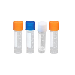Plastic <b>Lab</b> Transparent Cryogenic Tubes 0.5ml 1ml 1.8ml With Screw Cap For Freezing Storage - Product Image 3