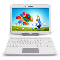 Keyboard Mini Slim Nirkabel Universal 10 inci Ultra-tipis dengan Touchpad dan Mouse BT