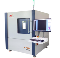 Wisdomshow S-7000I Machine d'imagerie électronique NDT pour inspection de circuits imprimés, composants PLC, source de rayons X Hamamatsu 90kV