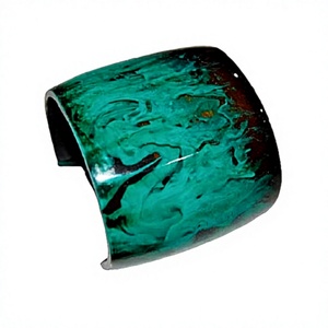 High Quality Handicrafts Resin Cuff <b>Bracelets</b> <b>Red</b> Women's Fashionable Vintage Anniversary Jewelry Manufacturer India Quality - Product Image 2