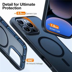 <span class=keywords><strong>TORRAS</strong></span> para iPhone 16 Pro Max funda mate PC TPU funda de teléfono magnética fuerte - Product Image 6