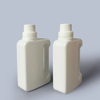 Conteneur d'emballage de liquide de lavage en plastique HDPE blanc vide 500ml 450ml bouteille de cruche de détergent à lessive à prix compétitif
