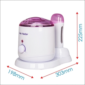 Kit de chauffe-cire dépilatoire ensemble de chauffe-cire 2 en 1 avec 1 machine à <span class=keywords><strong>bandes</strong></span> de cire roulante pour équipement de beauté à usage domestique - Product Image 3