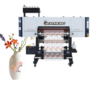 Graphking nhà máy 3PC xp600 i3200 đầu in 70cm Kích thước in 65cm UV dtf máy in impressora Máy vẽ - Product Image 4