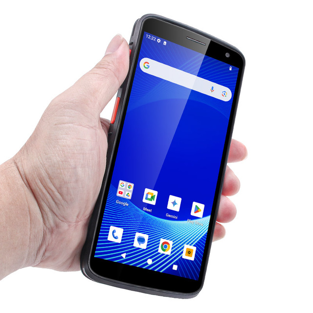 Industrial Rugged PDA 4GB 64GB Android 15 MT6765 Octa Core 6 Inch FHD NFC 4G Barcode Scanner Terminal