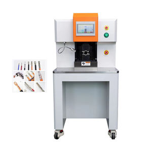 30T tonnes automatiques actionnent la machine de rabattement terminale servo pour la borne d'anneau - Product Image 2