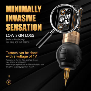 Pluma de Tatuaje Profesional Inalámbrica <span class=keywords><strong>Ambition</strong></span> <span class=keywords><strong>Ninja</strong></span> Max 280 con Motor sin Escobillas y Recorrido Ajustable de 2.4-4.5mm con Agarre de 54/34mm - Product Image 4