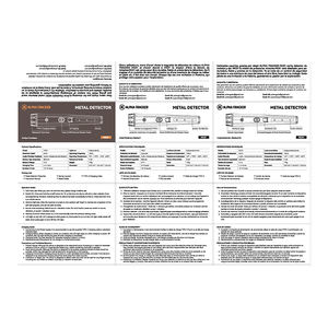 En iyi 360 ° tarama el altın Metal dedektörü LED el feneri 6 inç derinlik yeraltı ekonomik endüstriyel Metal dedektörü - Product Image 4