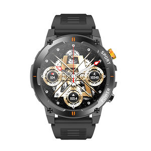 Reloj deportivo HKSF J300 para exteriores con llamadas por Bluetooth, pantalla HD de 1.52 pulgadas, monitor de frecuencia cardíaca, oxígeno en sangre, salud femenina, llamadas por Bluetooth de modo dual, linterna. - Product Image 4