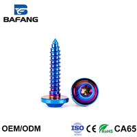 M6 M8 Bunte Regenbogen-Titan-Torx-Selbstschneidende Schrauben Titan-Schrauben für Surron Light Bee Ultra Motorrad-Befestigungselemente