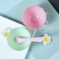 Bol de mélange en plastique PP pour masque facial DIY en gros, soins de la peau, spa, beauté, maquillage, cosmétique
