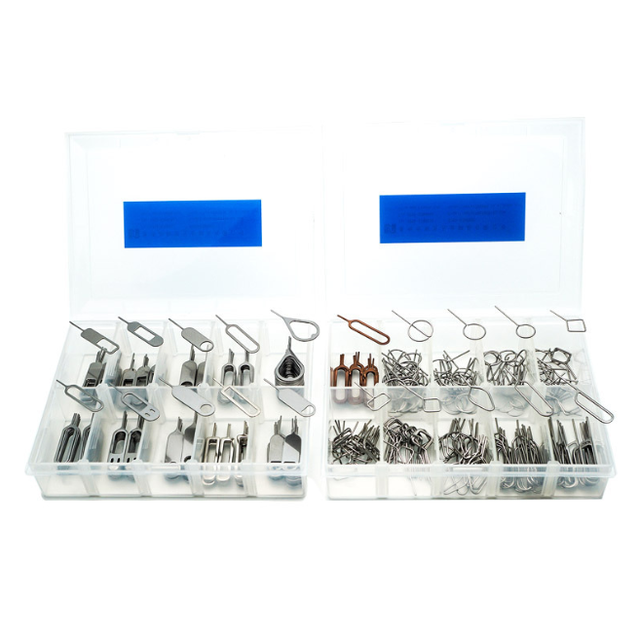 Wholesale SIM Card Ejector Sets 20 Styles 400 Pcs 2 Plastic Box Packaged Phone Ejector Tool SIM Tray Pins