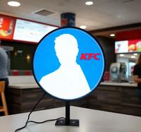 Écran LED circulaire P2.5 de 500 mm de diamètre pour intérieur/extérieur, haute luminosité, affichage publicitaire, logo, mur vidéo, prix d'usine
