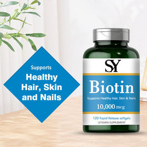 OEM <span class=keywords><strong>comprar</strong></span> a granel productos de alta calidad biotina cápsulas blandas <span class=keywords><strong>gelatina</strong></span> glicerina <span class=keywords><strong>vegetal</strong></span> ayuda a mantener el metabolismo energético cápsulas blandas - Product Image 3