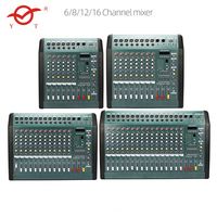 Mélangeur audio avec interface informatique Amplificateur de karaoké professionnel 32 16 canaux Expédition incluse Entrée 812
