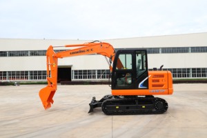 Excavadora Pequeña Kawasaki de Alta Eficiencia, Maquinaria de Construcción Multifuncional para Terrenos Agrícolas, Ingeniería Municipal y Jardinería, 1 Año - Product Image 2