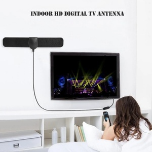<span class=keywords><strong>Antenne</strong></span> <span class=keywords><strong>TV</strong></span> HD intérieure, <span class=keywords><strong>antenne</strong></span> numérique HDTV, gain de 25 dBi, portée de 200 miles, installation adhésive pour les chaînes HD gratuites, utilisation domestique - Product Image 2