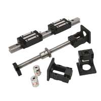 Sekrup Bola Linear CNC Presisi Tinggi Dua Arah OEM C5 C7 Socket Nut Double Lead DFU1605 Shaft China untuk Mesin CNC