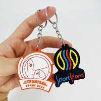 Youmigift - Llavero de Silicona Personalizado con Impresión UV, Llavero con Anilla para la Muñeca, Diseño de Dibujos Animados en 3D de Metal Plateado, Ecológico