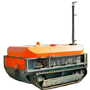 Robot rociador de huerto agrícola para agricultura Control de crucero de alta calidad Cortacésped de gran capacidad