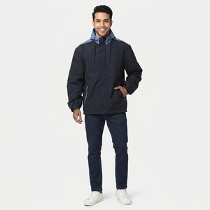 Chaqueta cortavientos cálida de invierno de talla grande personalizada para hombre, ropa de moda de nuevo diseño - Product Image 1