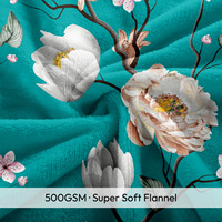 Selimut Flanel Tebal 500gsm Motif Cetak AS, Lembut Nyaman Semua Musim, Desain Mewah Bergaya, Teman Sempurna Sepanjang Tahun