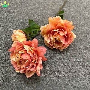 Fleur de pivoine artificielle à longue tige unique en soie pour la décoration de la maison, les mariages, les fêtes, le Nouvel An chinois, les centres de table, les vases et le bureau - Product Image 2